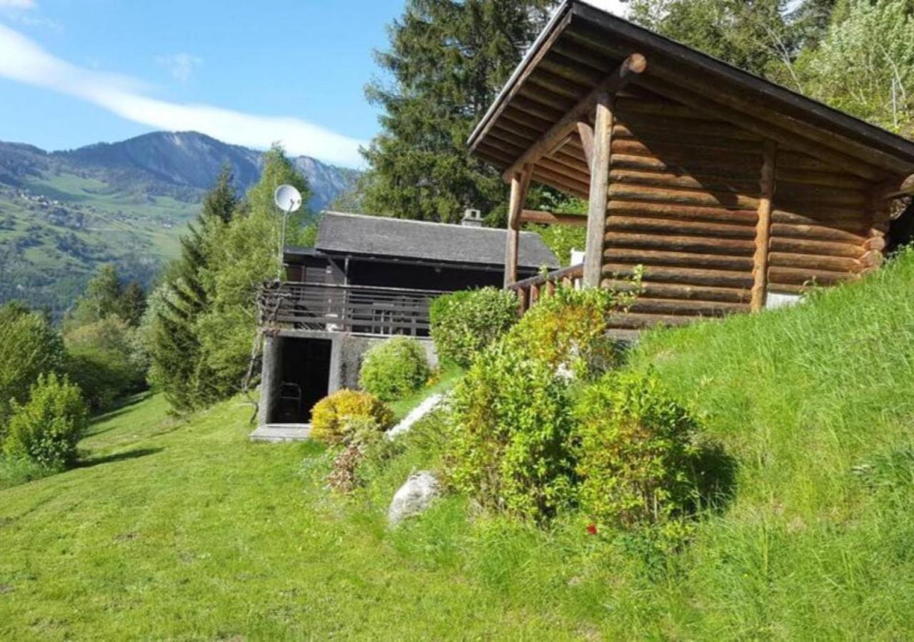 Charmant Chalet Dans La Montagne Proche De Verbier Sembrancher Exterior foto