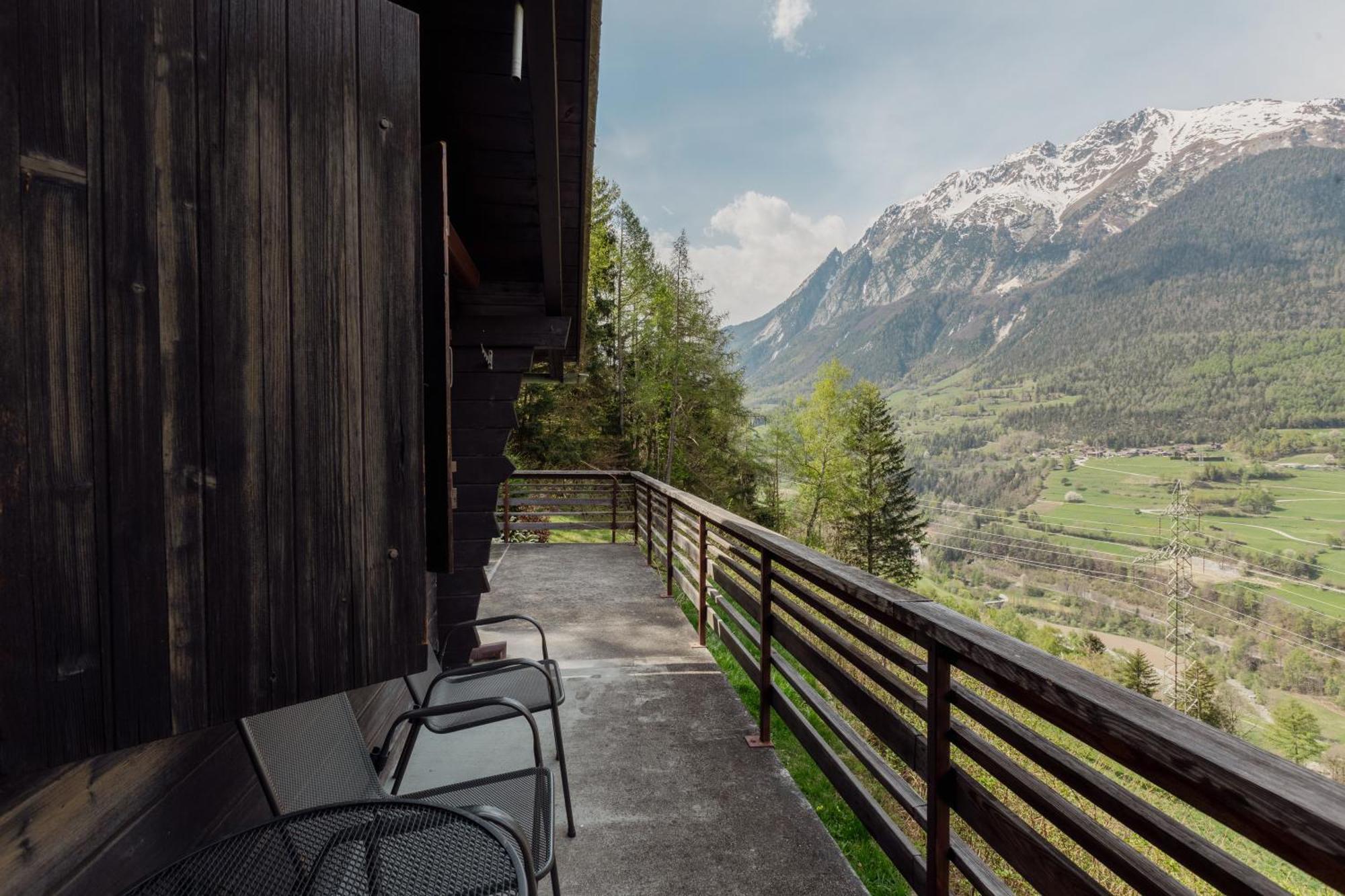 Charmant Chalet Dans La Montagne Proche De Verbier Sembrancher Exterior foto